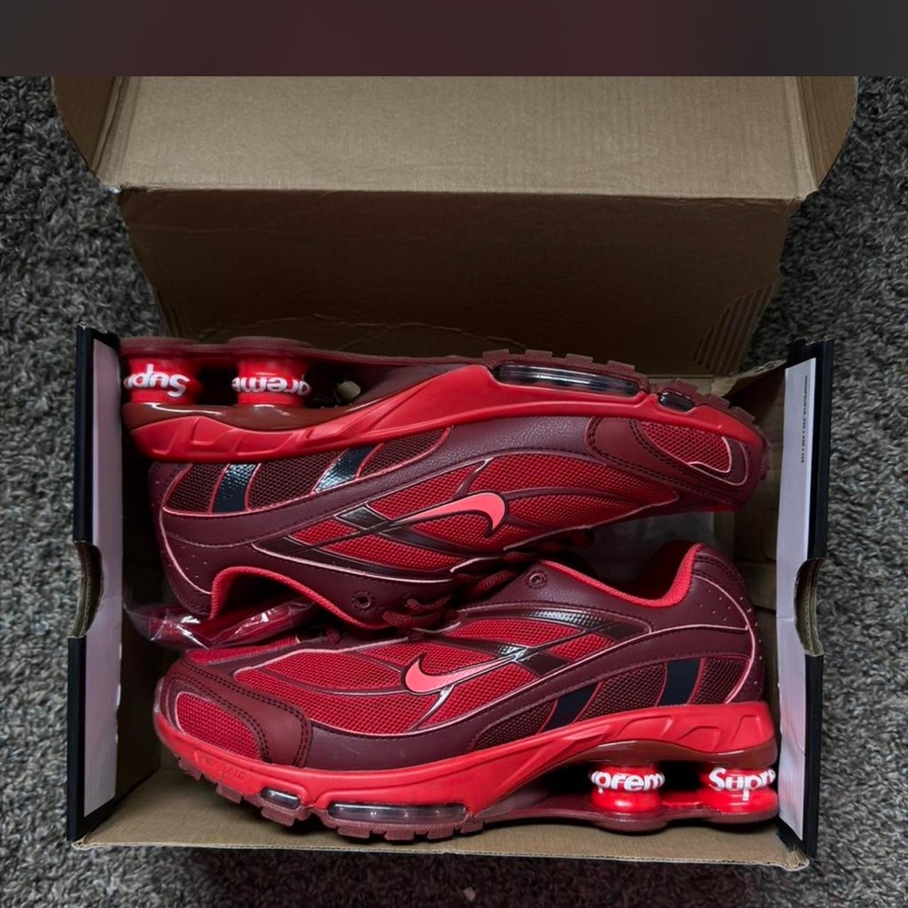 Nike Supreme Red Men's Sneakers